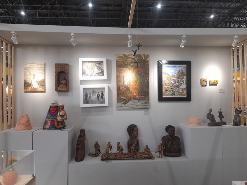 Tienda de arte popular en Expoartesano La Memoria 2022